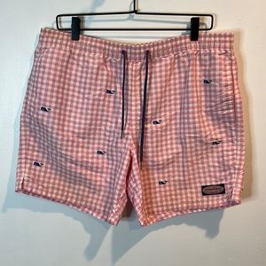 Men’s | Vineyard Vines Swim Trunks | Pink | Medium